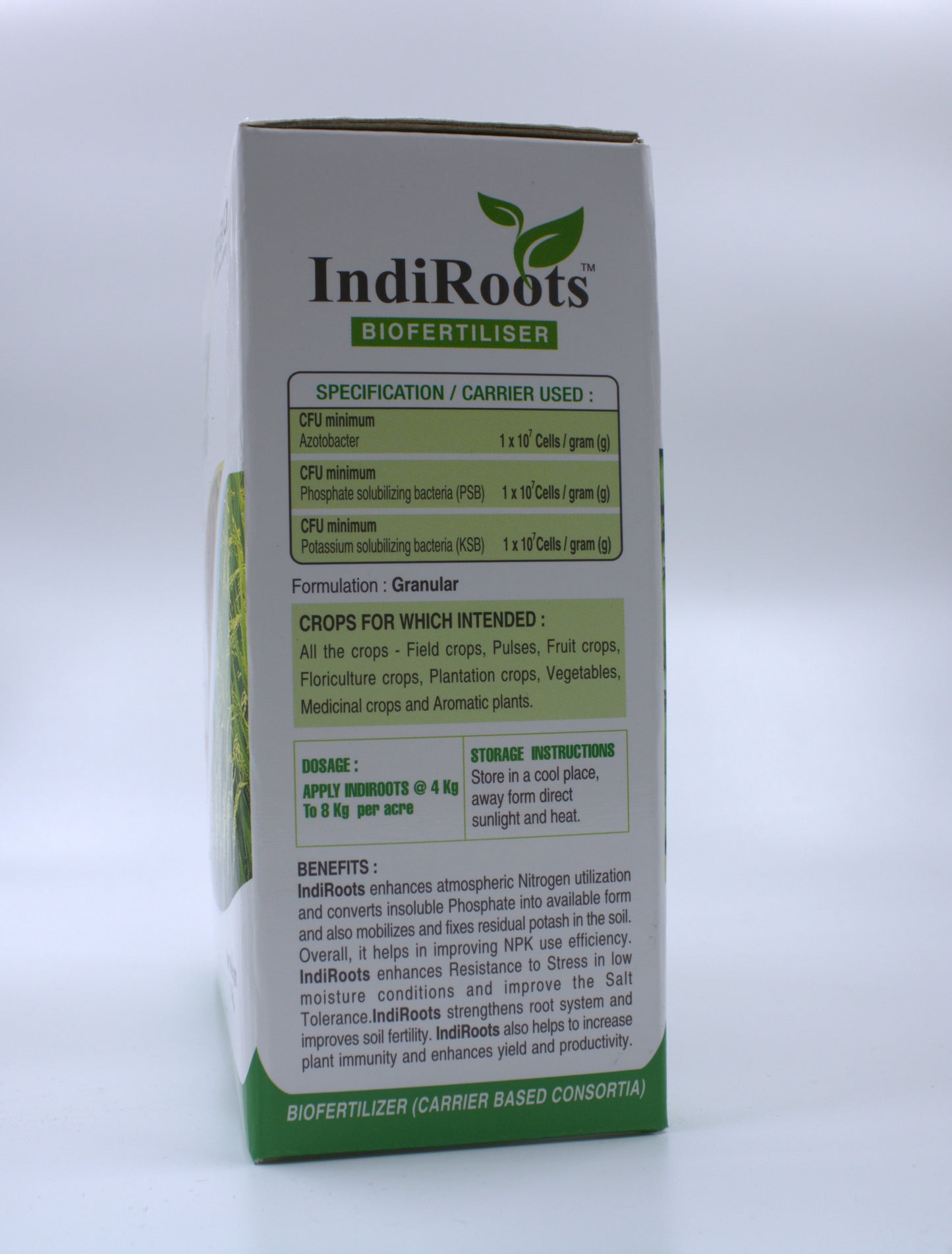 INDIROOTS - ALL CROPS