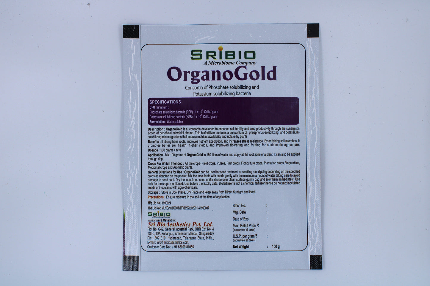 ORGANO GOLD